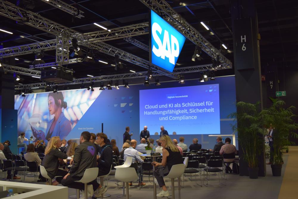 SAP stage at the DSAG Annual Congress 2026 in Cologne: Session on digital sovereignty with cloud and AI