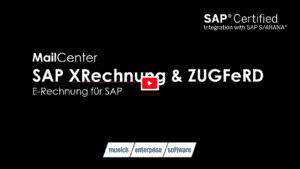 SAP Xrechnung y SAP Zugferd