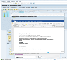 SAP Mail Texte editieren Screenshot